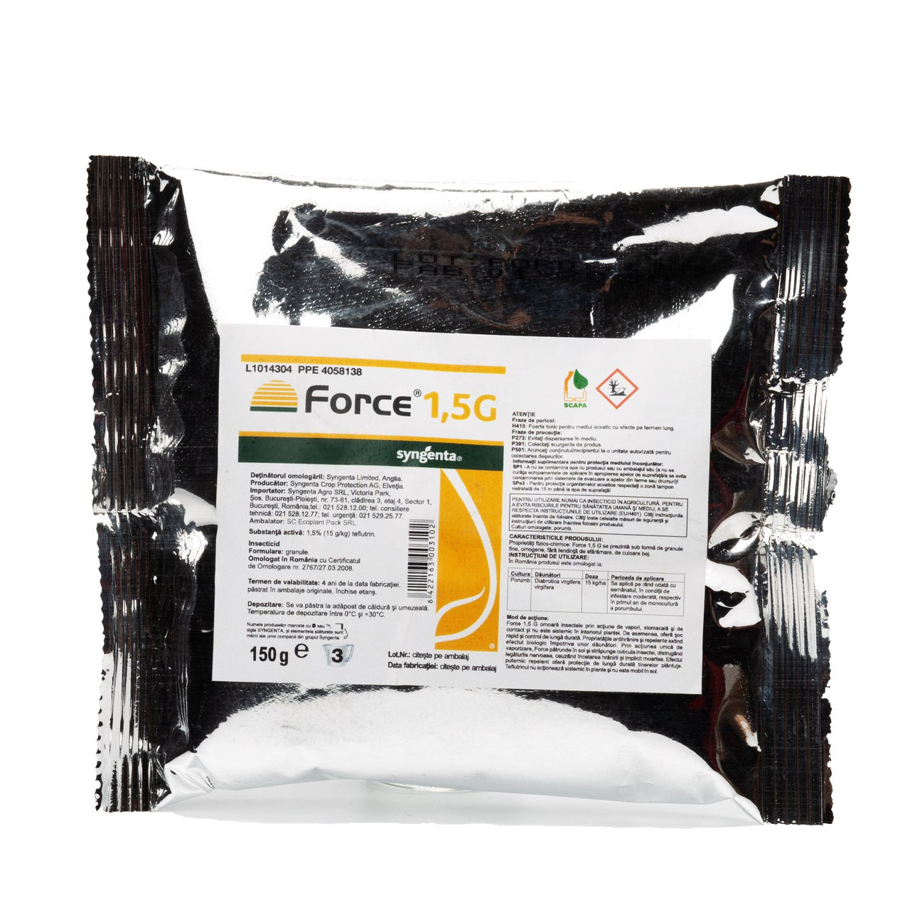 Insecticid Force 1.5G (50g, 150g, 1kg)