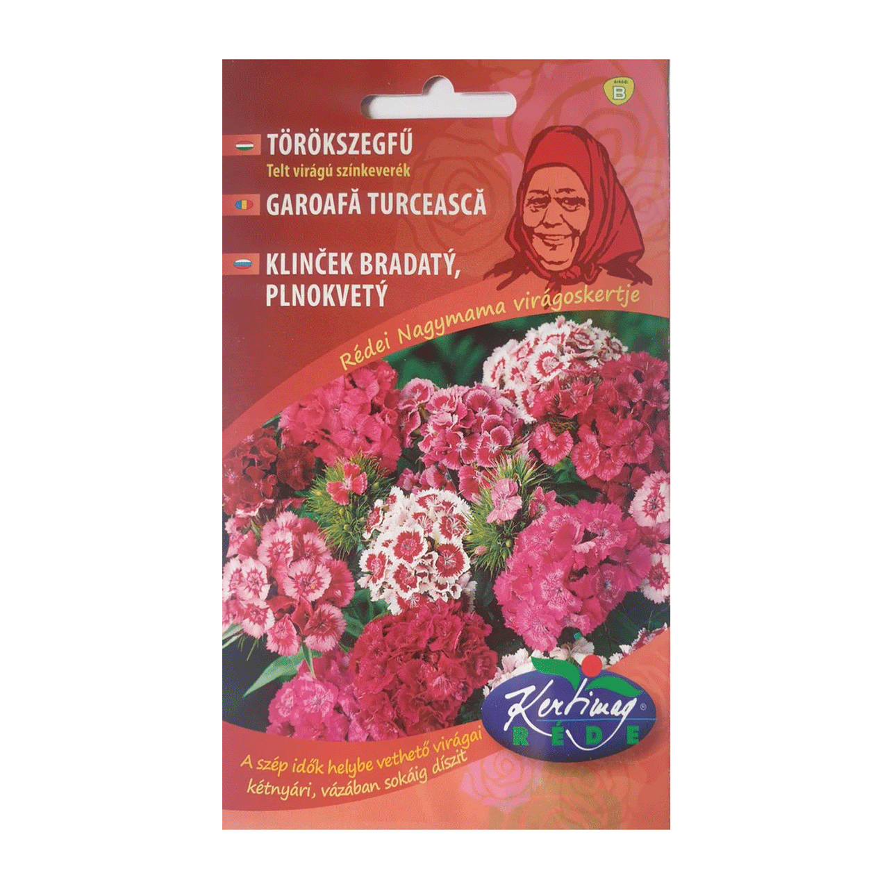 Seminte flori Garoafa Turceasca (Dianthus barbatus) mix 0.5g