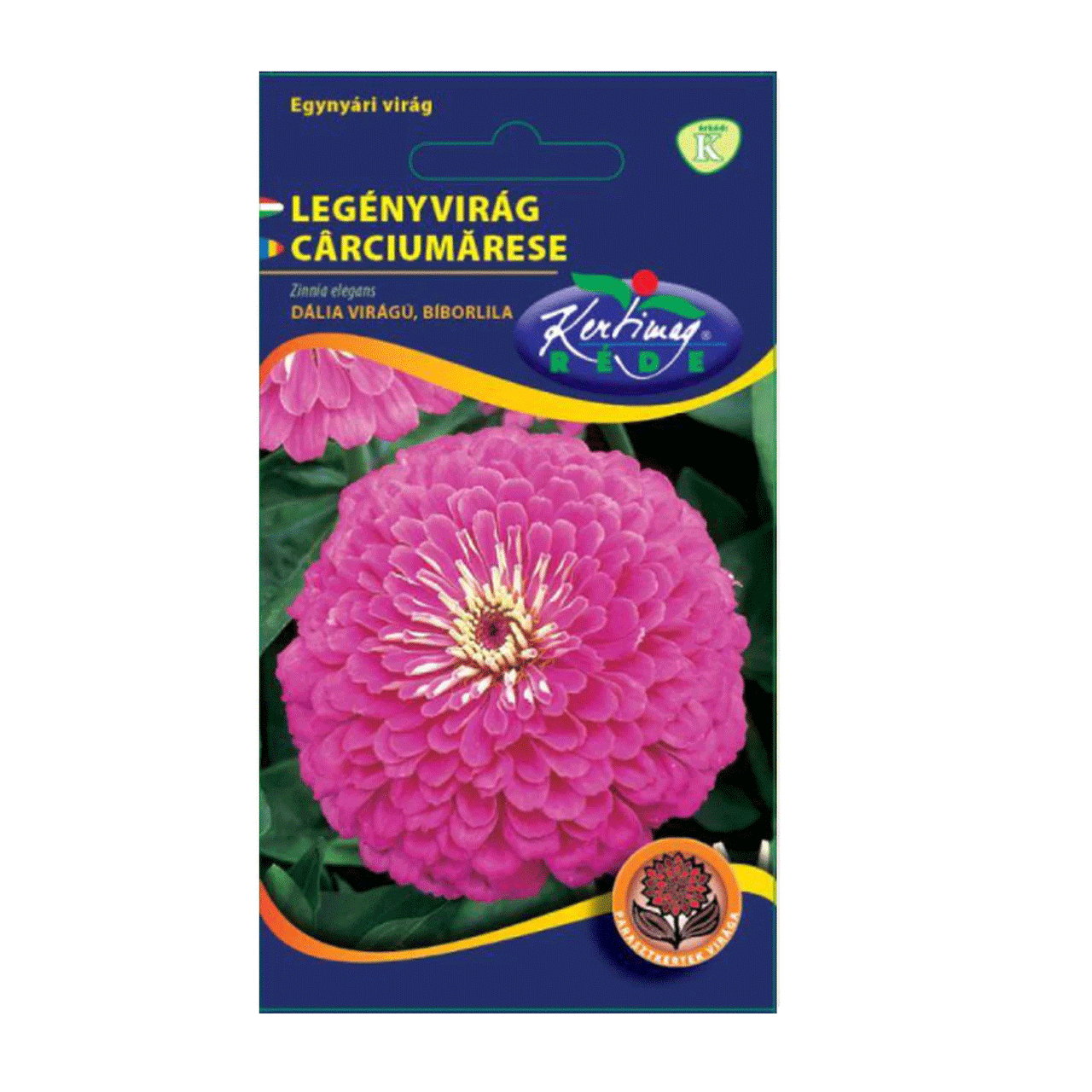 Seminte flori Carciumarese (Zinnia elegans) Violet 2 g