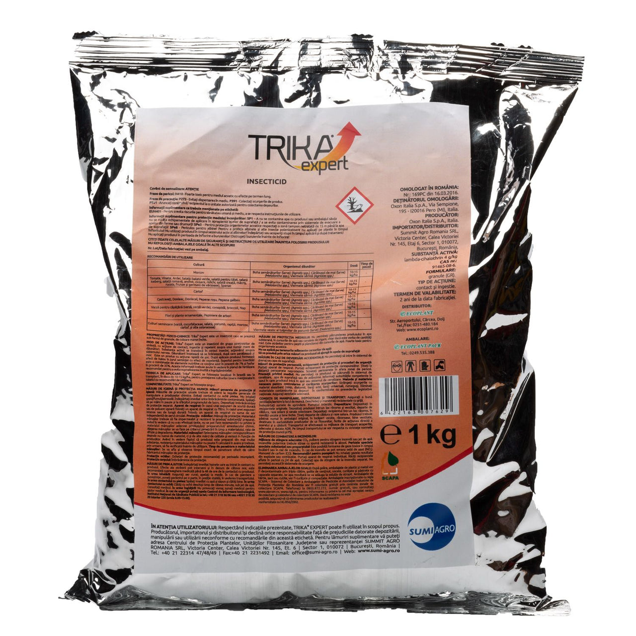 Insecticid vierme sarma Trika Expert (50g, 150g, 450g, 1kg)