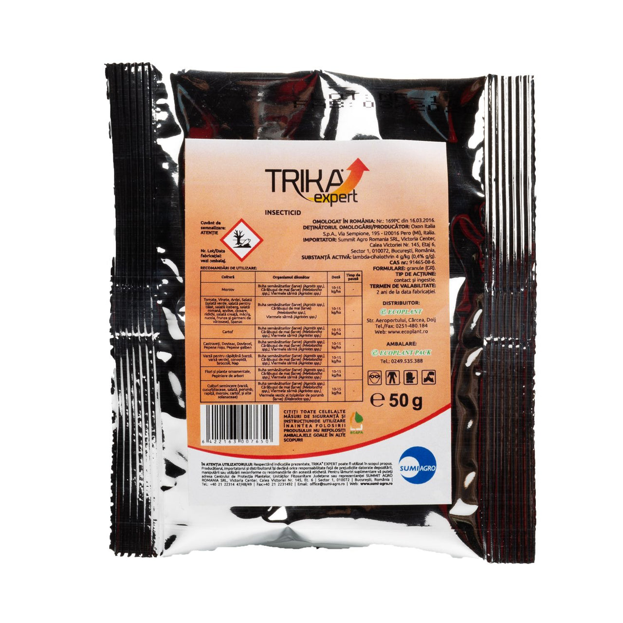 Insecticid vierme sarma Trika Expert (50g, 150g, 450g, 1kg)