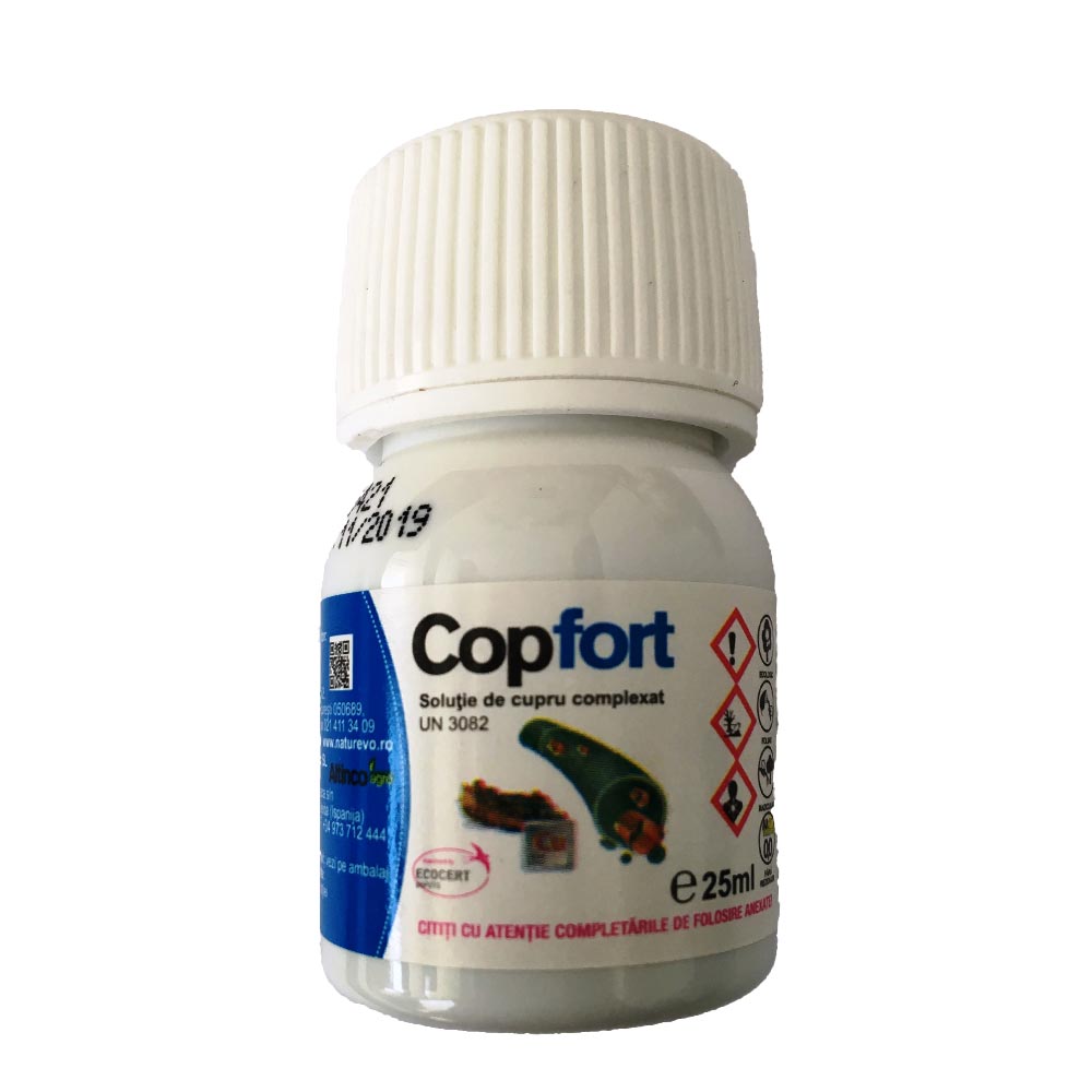 Fungicid Ingrasamant Copfort (25ml, 1L)